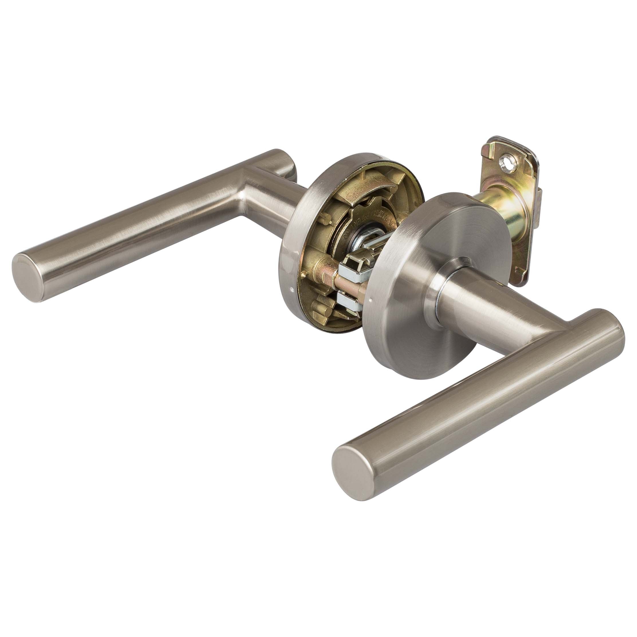 Door Lever Set Closet / Hall / Passage Function Contemporary Style Riley Collection