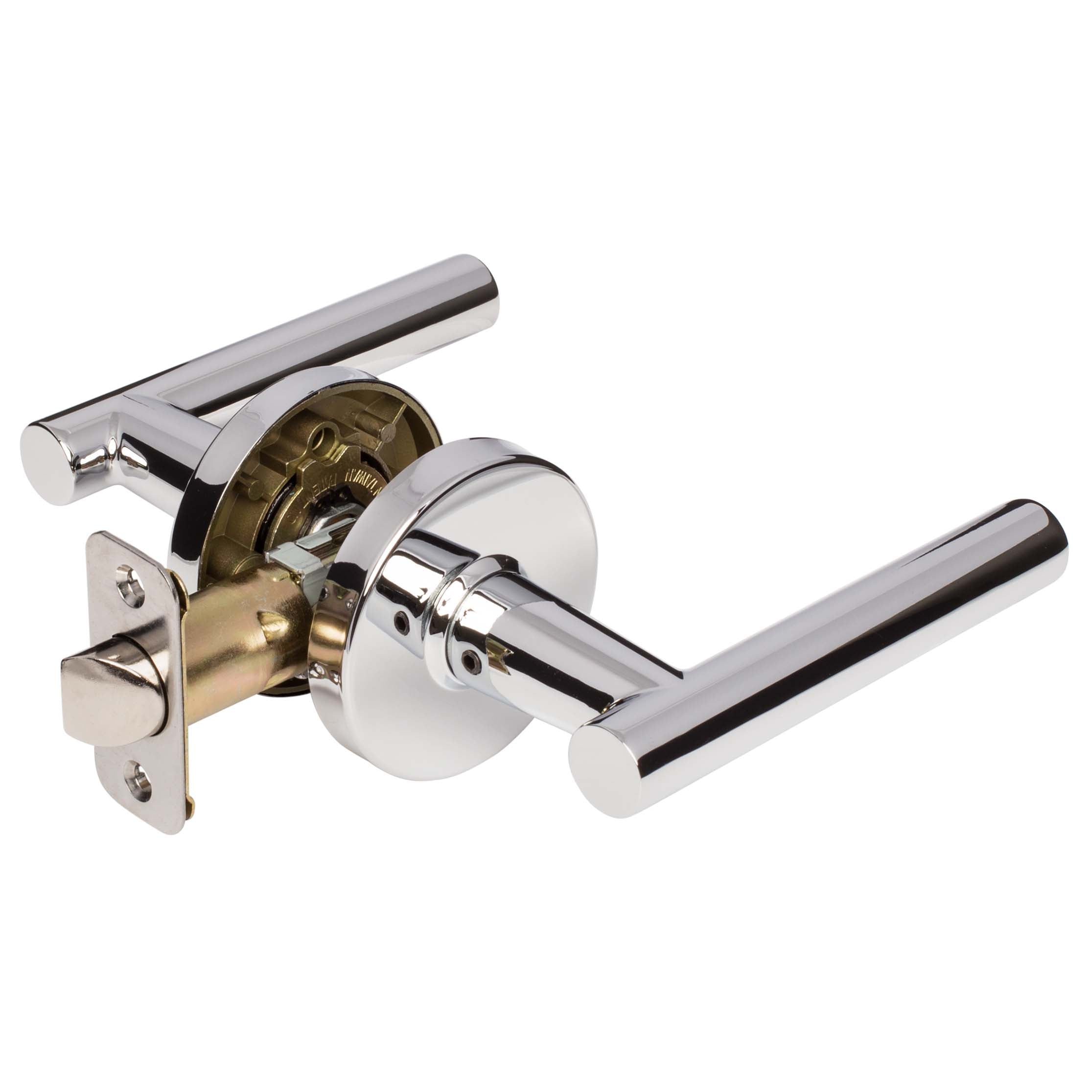 Door Lever Set Closet / Hall / Passage Function Contemporary Style Riley Collection