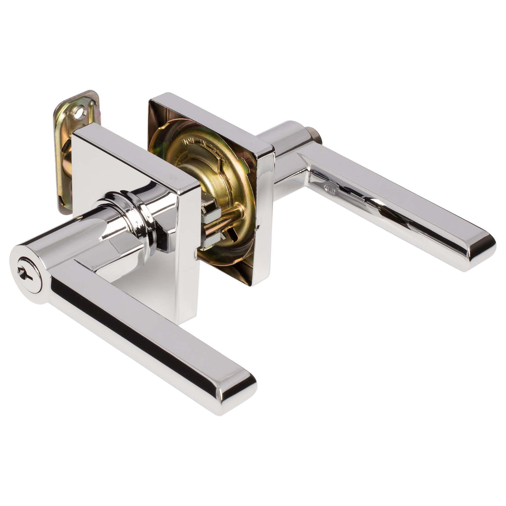 Door Lever Set Keyed / Entry Function Contemporary Style Harper Collection