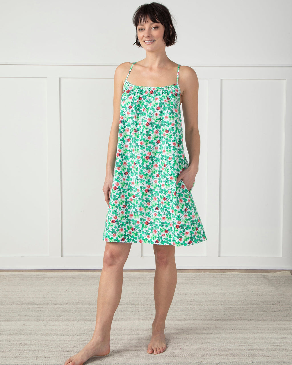 Clover Collector - Cami Nightgown - Sweet Mint