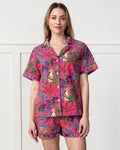 Big Cat Energy - Short Sleep Set - Fuchsia