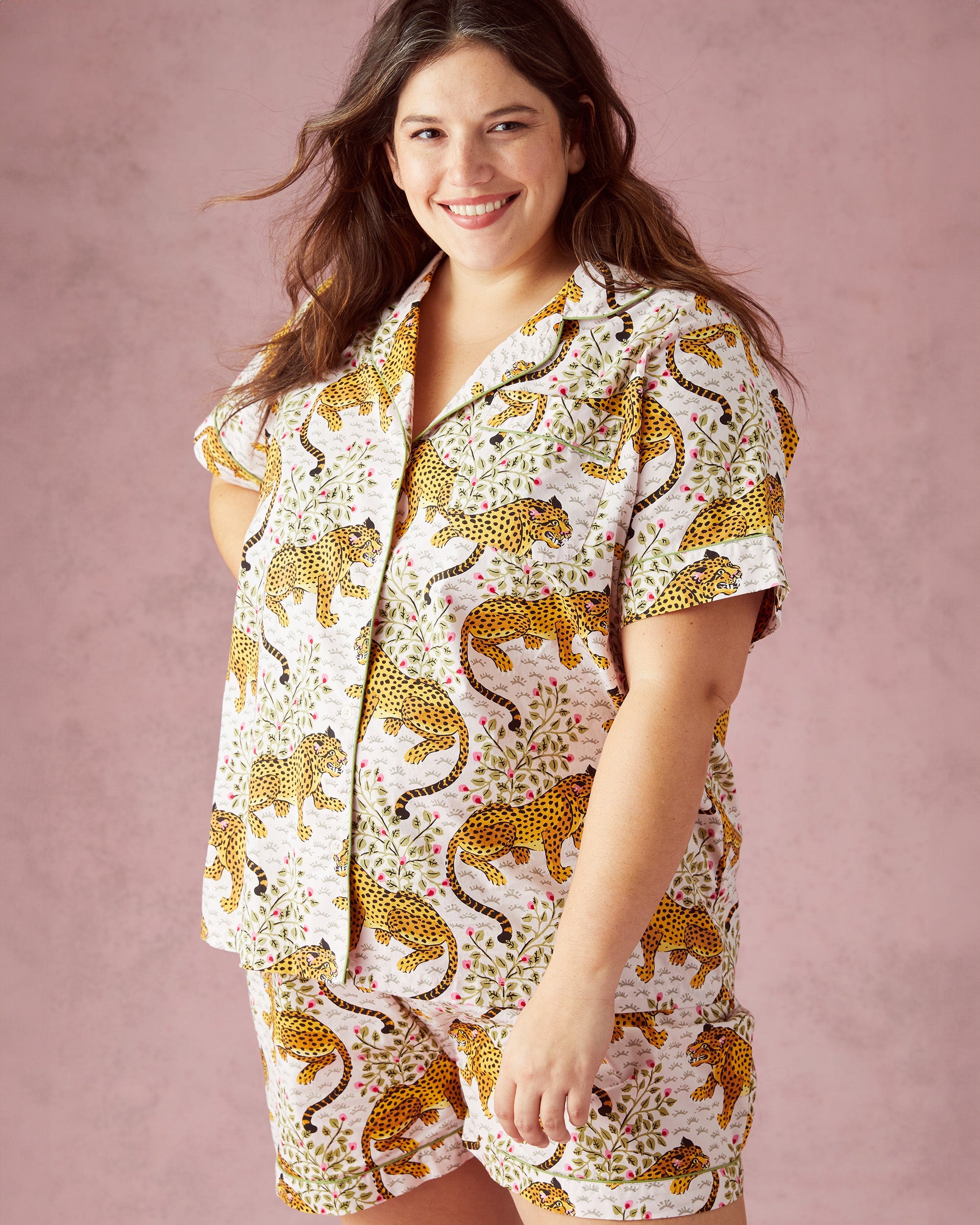Bagheera - Short Sleep Set - Blush