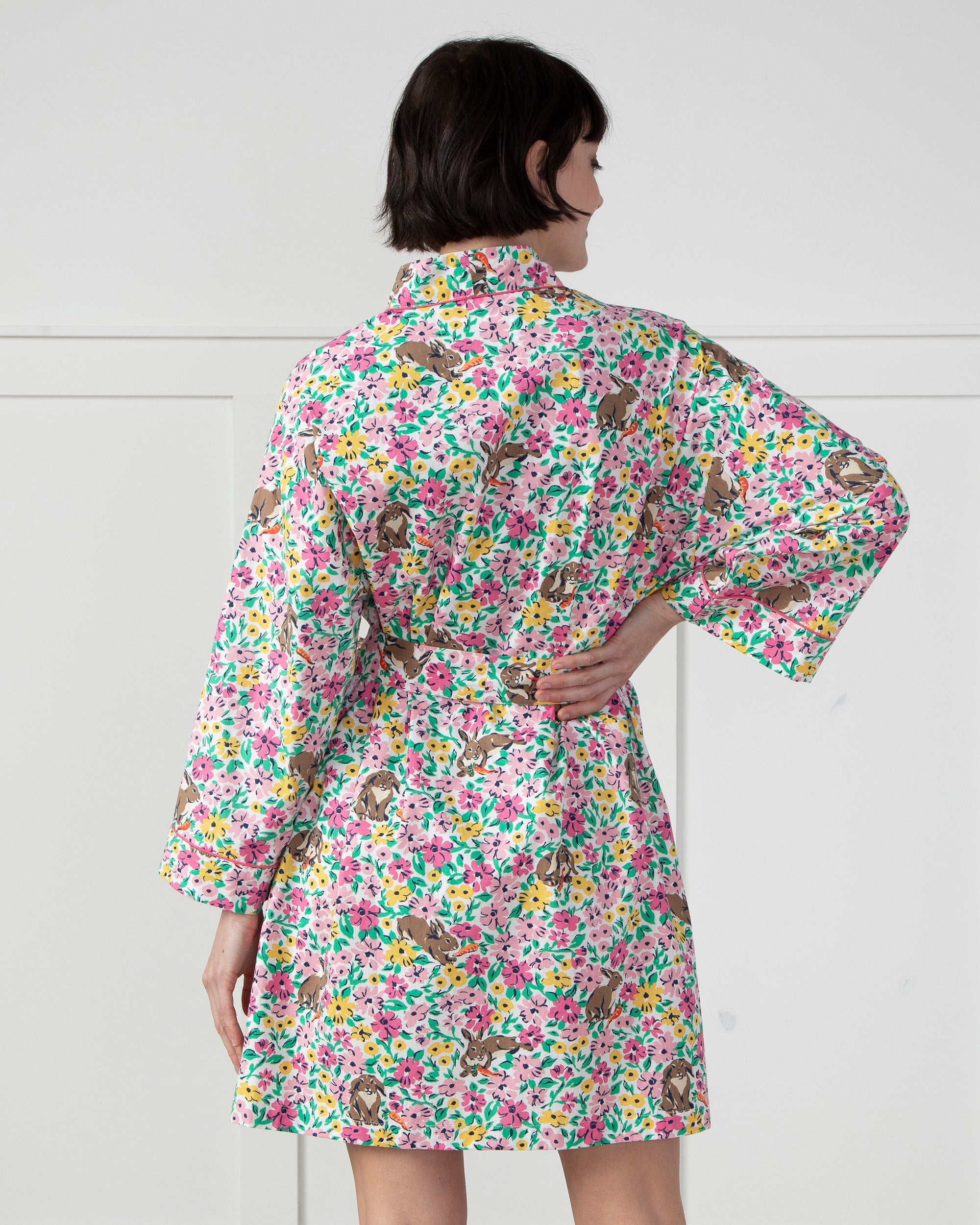 Bunny Trail - Getting Ready Robe - Spring Meadow