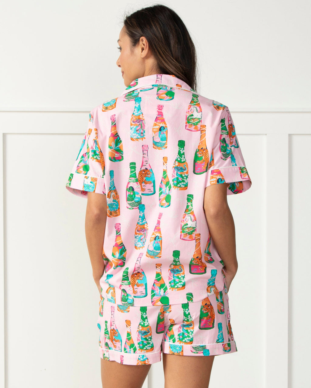 Pop the Bubbly - Short Sleep Set - Sparkling Rosé