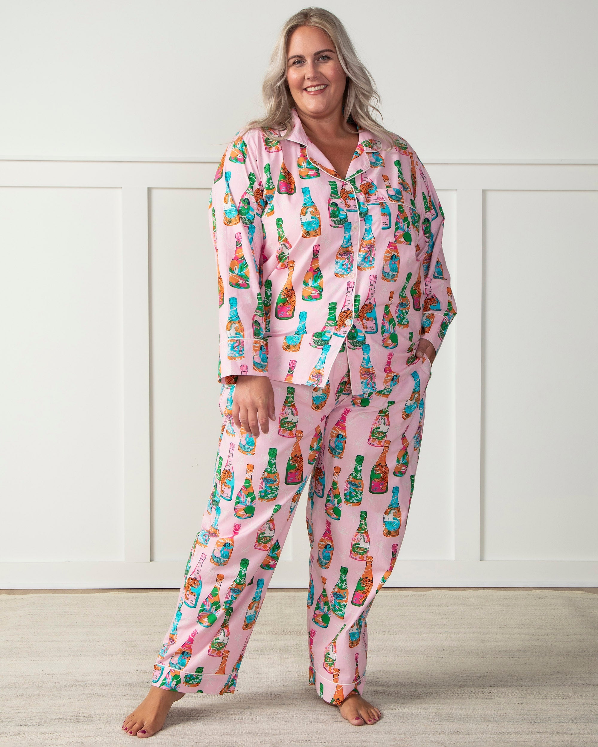 Pop the Bubbly - Long Sleep Set - Sparkling Rosé