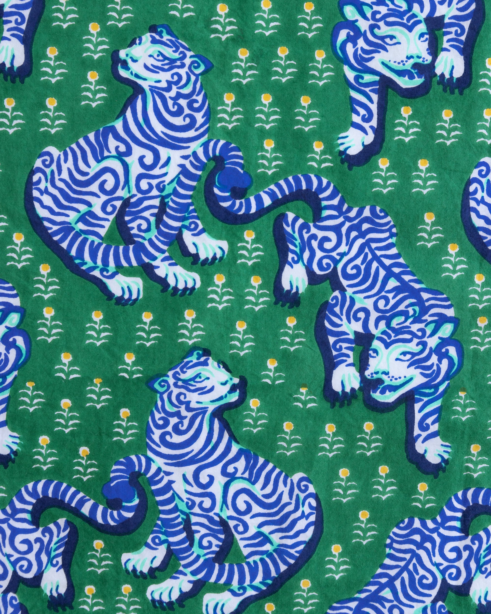 Tiger Queen - Sleep Shirt - Jade
